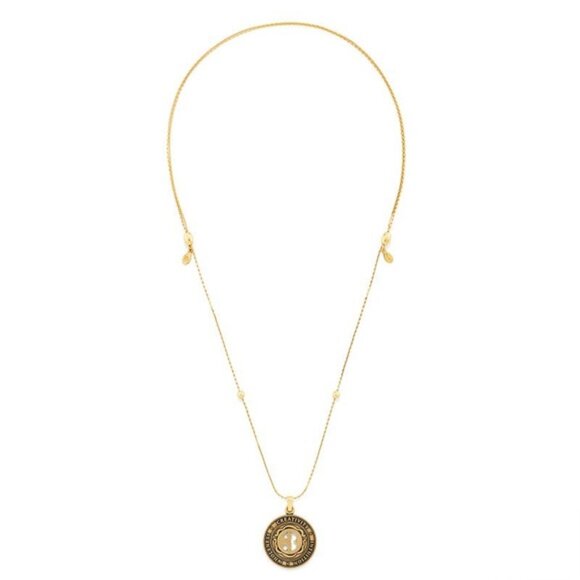 Alex and Ani Number 3 Rafaelian Gold Finish Expandable Necklace - Picture 8 of 8